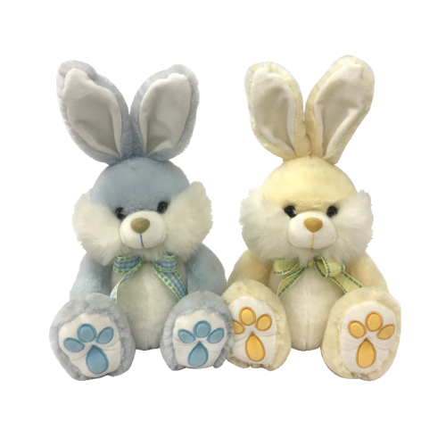 Easter Bunny Plush For Gift Easter Bunny Plush With Bow Manufactory